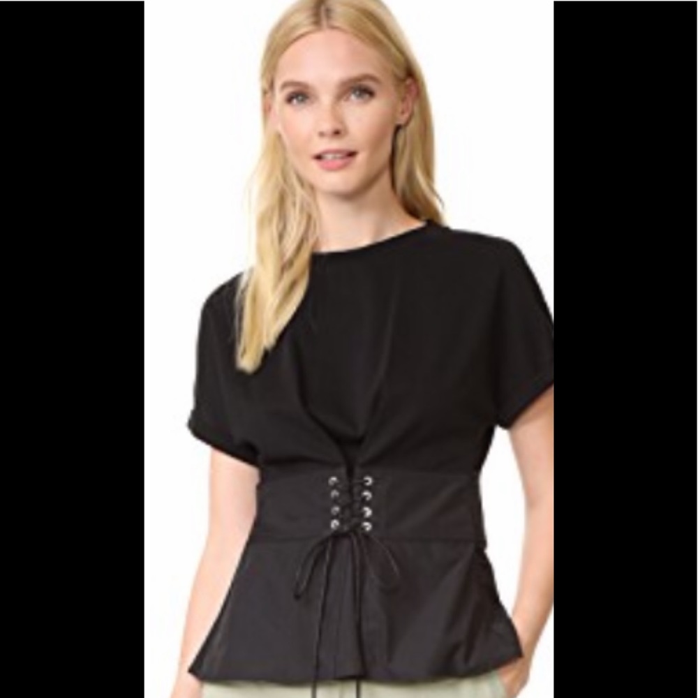 NEW Phillip Lim Corset waist top.Size S.